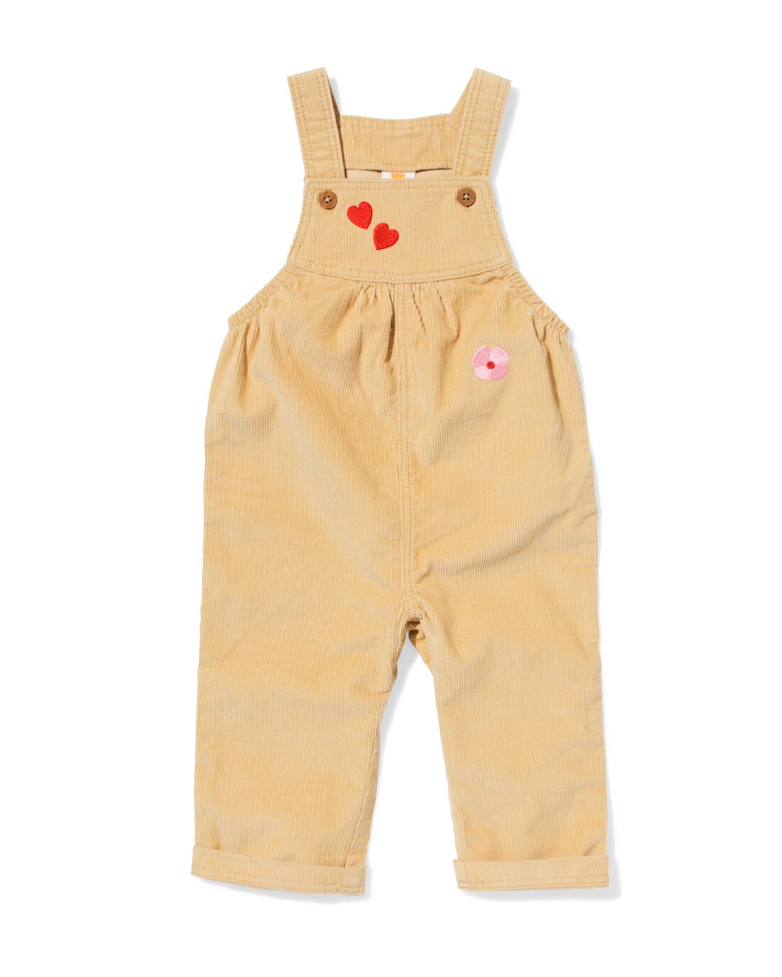 HEMA Babytuinbroek Corduroy Zand (zand)