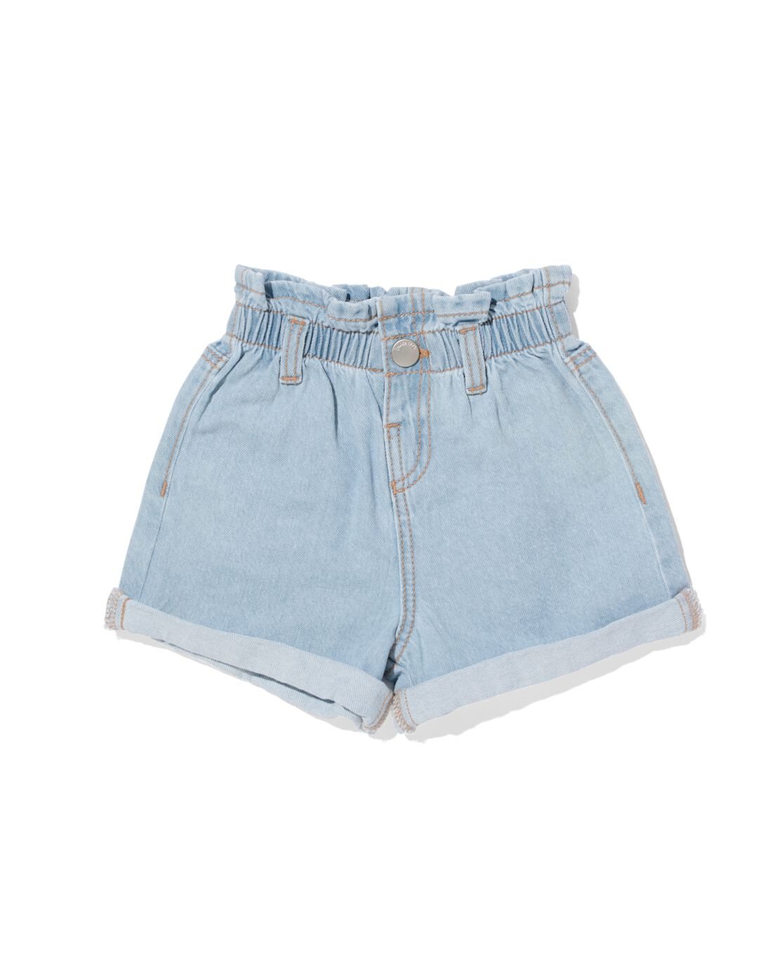baby paperbag short denim denim