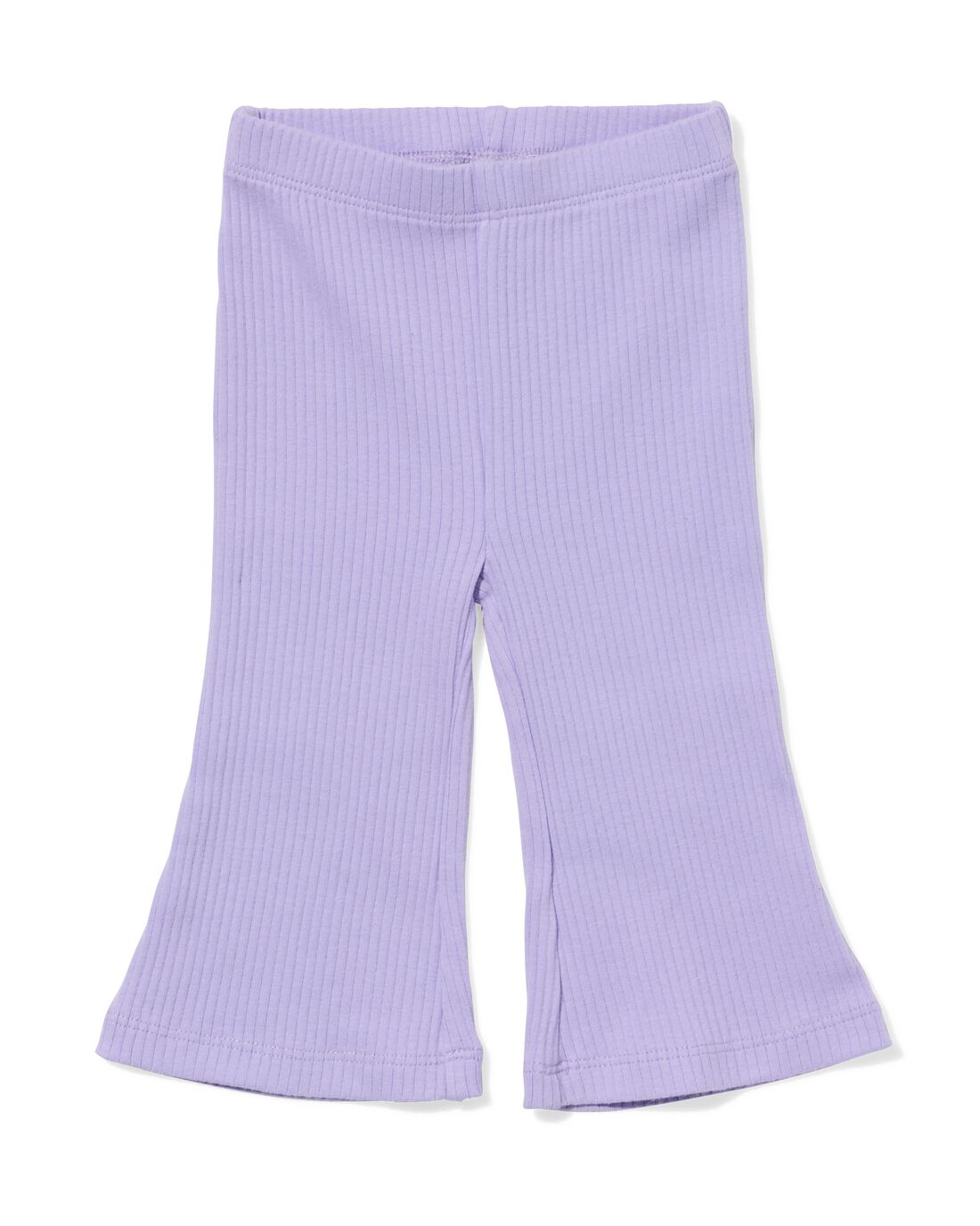 babylegging flared fit rib paars