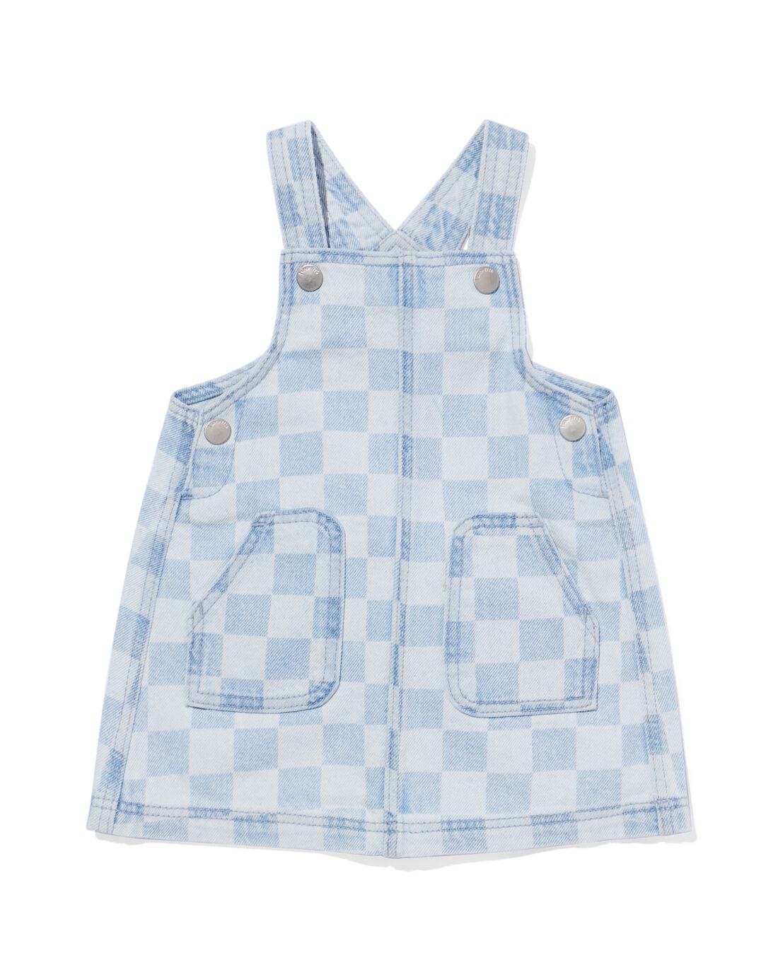 HEMA Babyjurk Denim Geblokt Denim (denim)