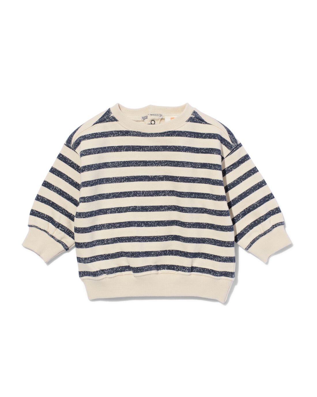 051 Baby Sweater Strepen Ecru (ecru)
