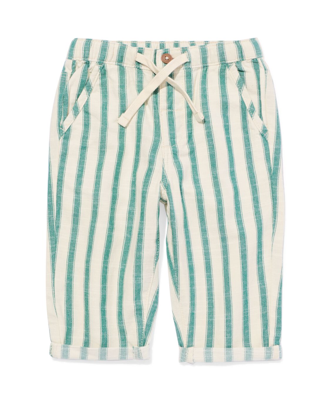 HEMA HEMA Babybroek Strepen Groen (groen)