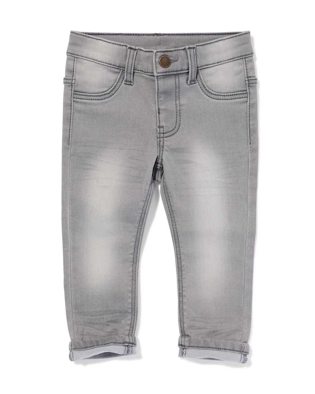 HEMA Baby Jogdenim Grijs (grijs)
