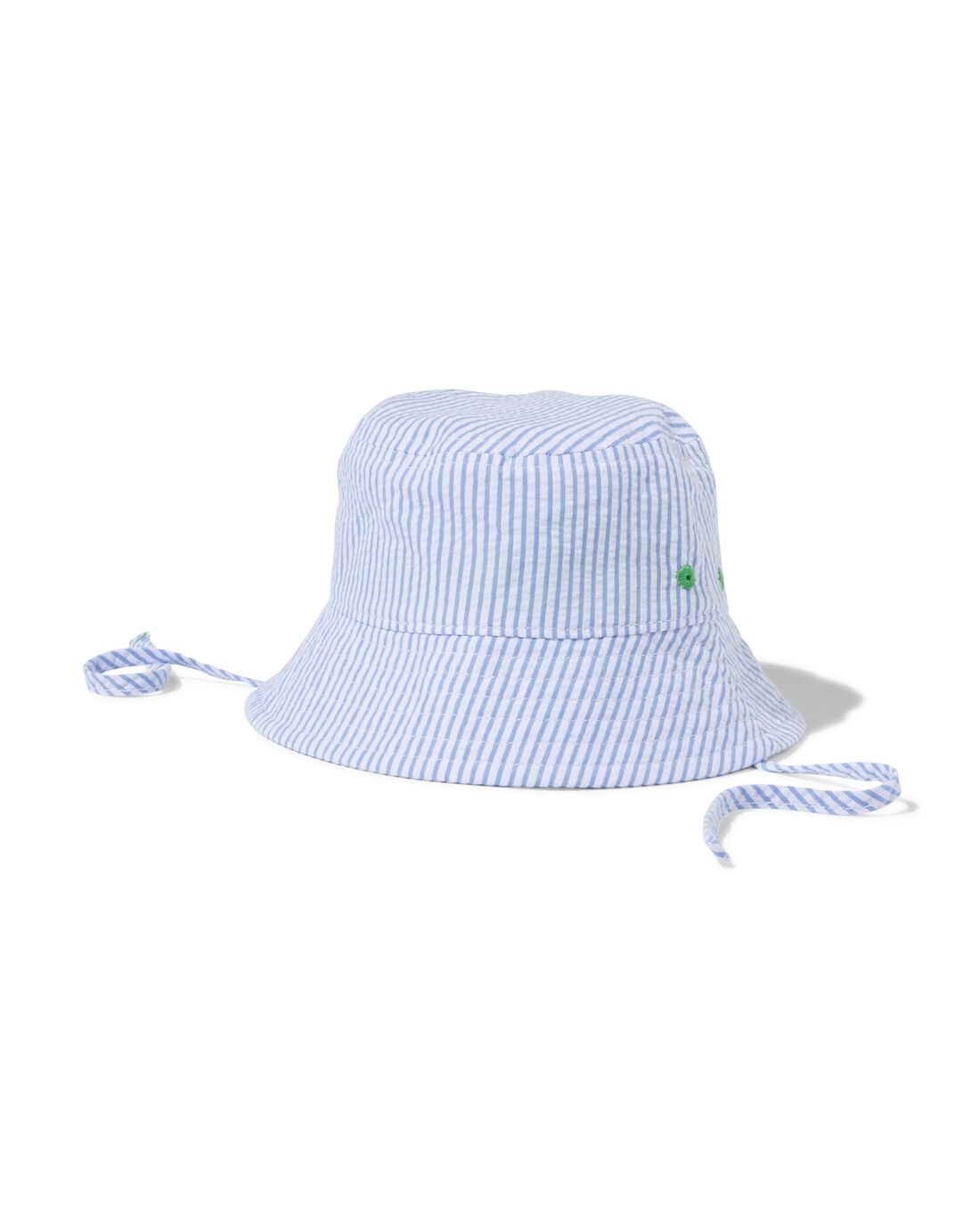 HEMA Baby Bucket Hat Strepen Blauw (blauw)