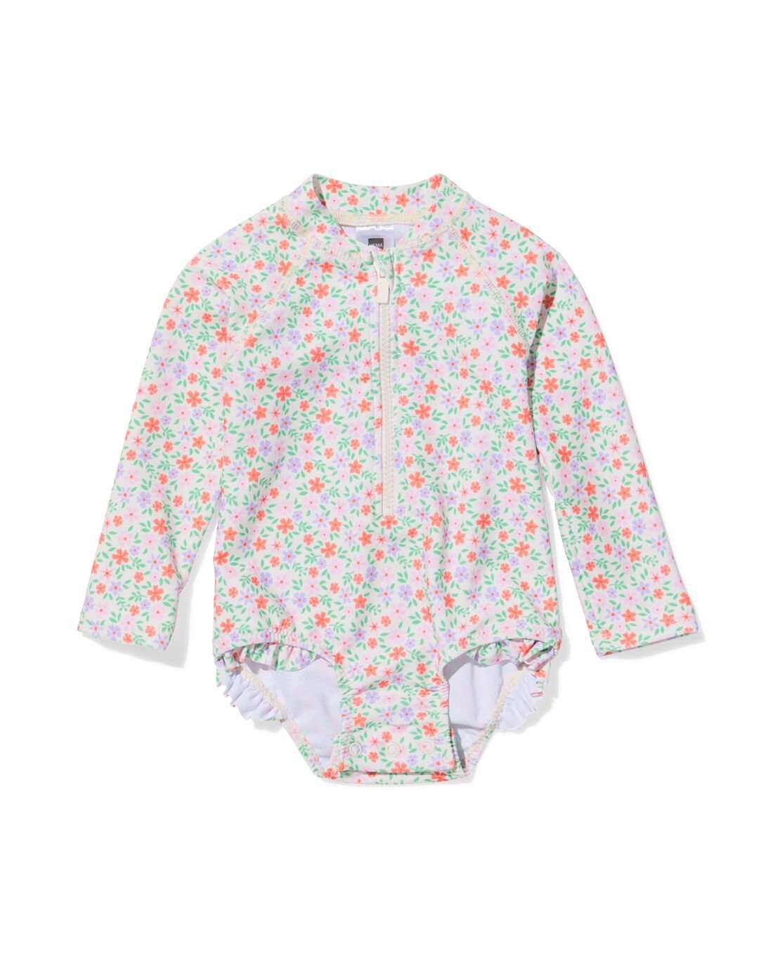 HEMA Babybadpak Met Lange Mouwen Multi (multi)
