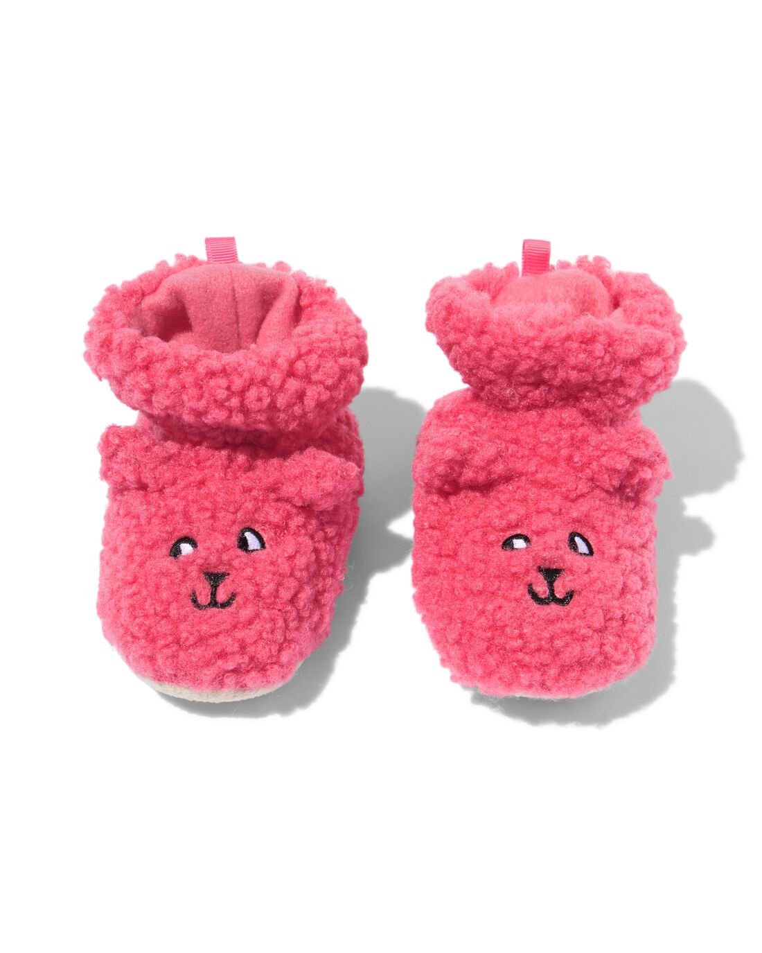 HEMA Baby Slofjes Teddy Kat Roze (roze)