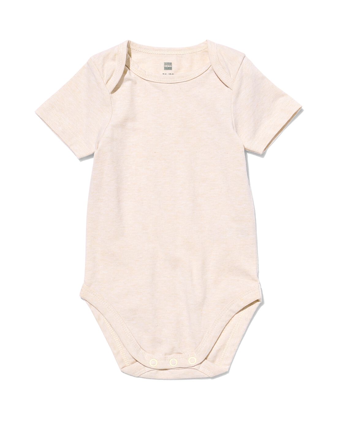 baby romper met stretch beige