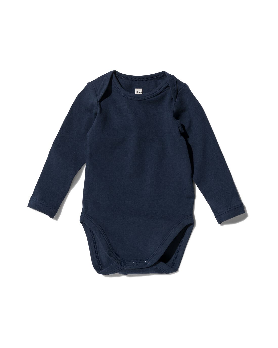 HEMA Romper Organic Katoen Stretch Donkerblauw (donkerblauw)