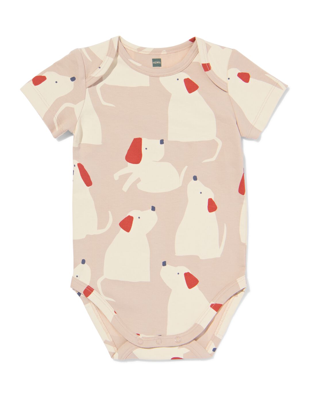051 Romper Katoen Met Stretch Beige (beige)