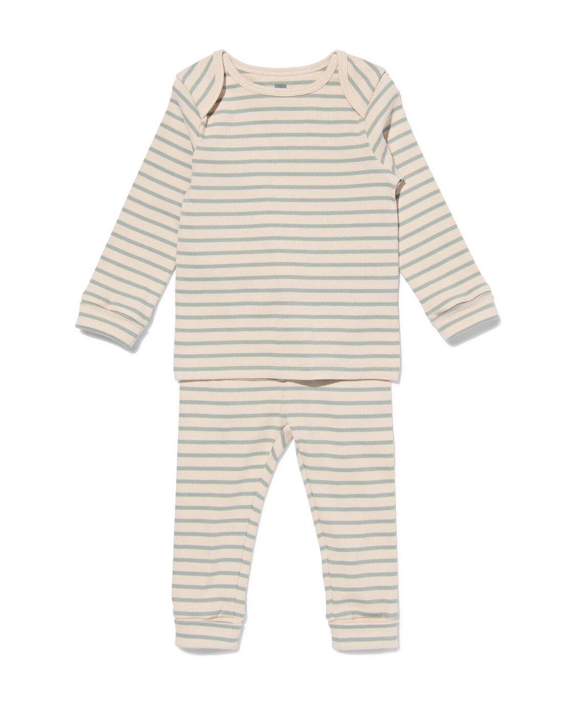 051 Baby Meegroeipyjama Gebroken Wit (gebroken wit)
