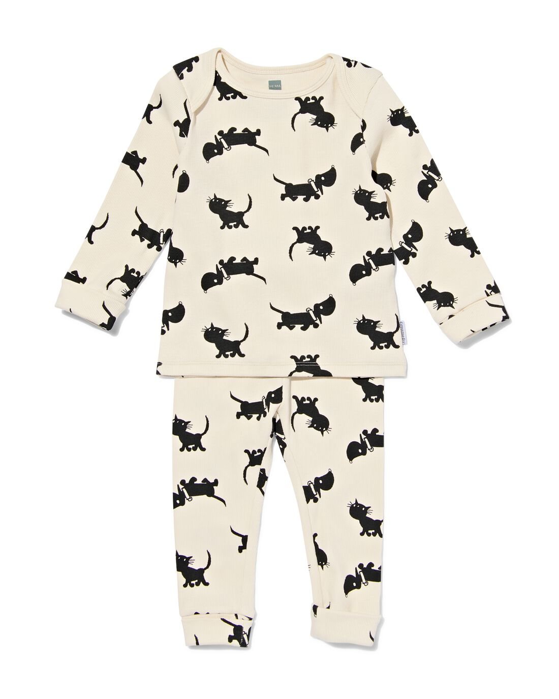 051 Takkie En Siepie Baby Meegroeipyjama Gebroken Wit (gebroken wit)
