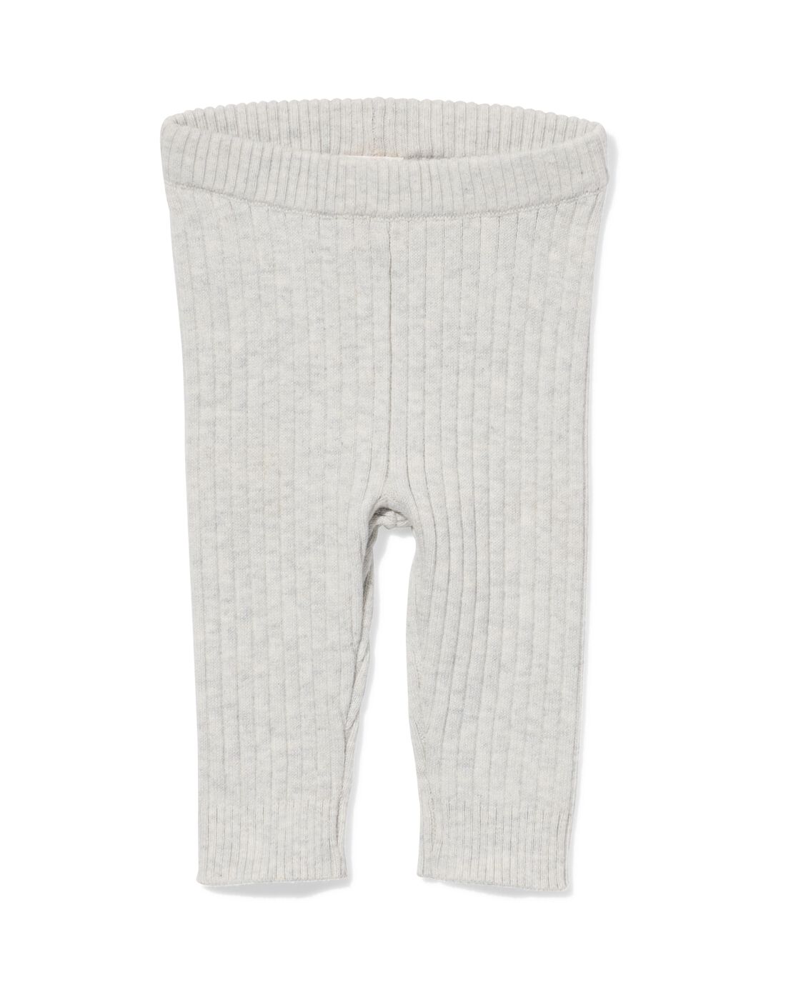 HEMA HEMA Newborn Legging Rib Grijsmelange (grijsmelange)