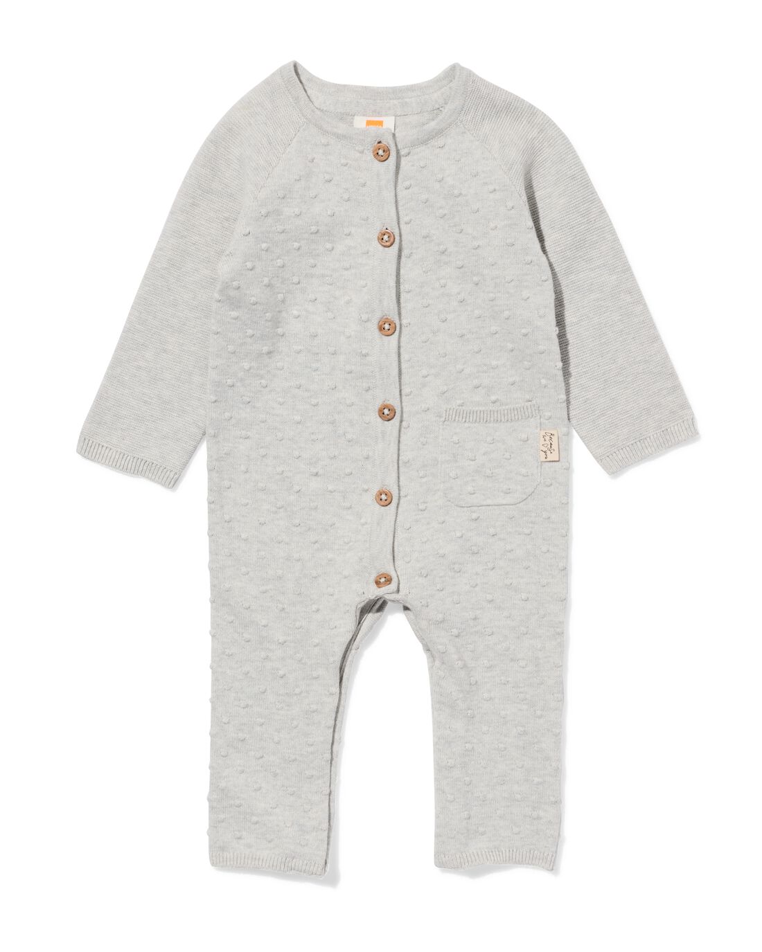HEMA Newborn Boxpakje Grijsmelange (grijsmelange)