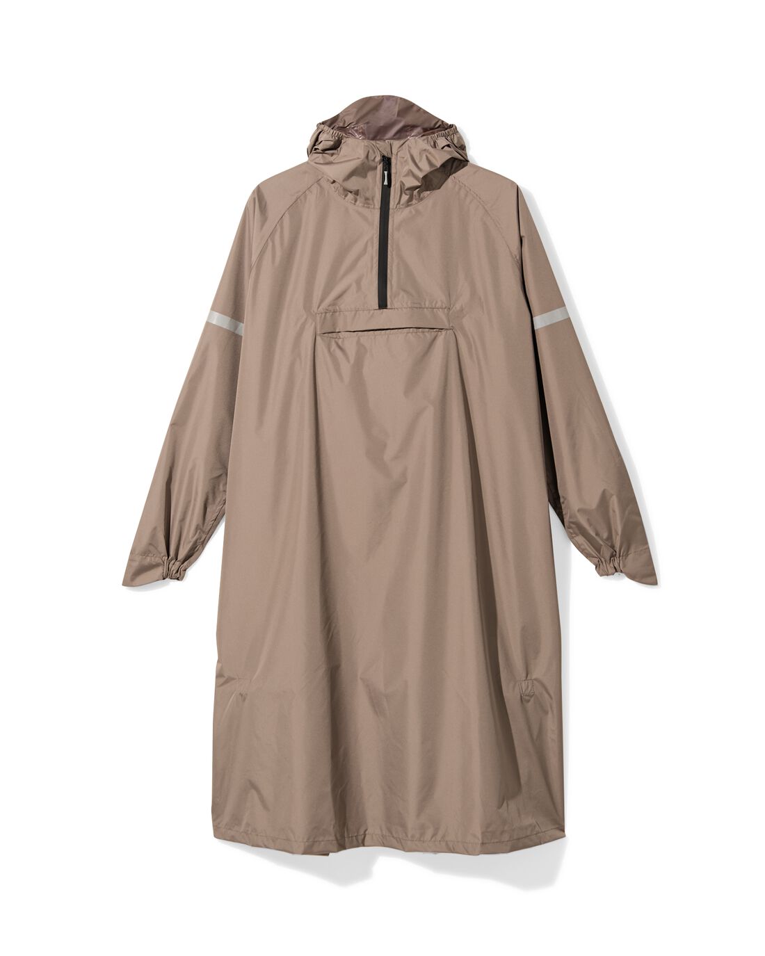 HEMA Regenponcho Voor Volwassenen Taupe (taupe)