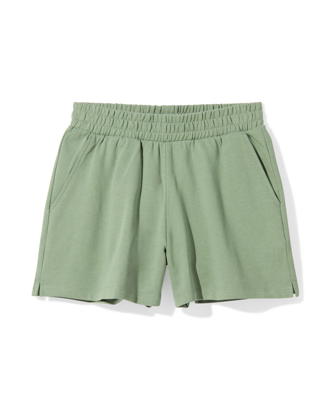 HEMA Dames Sweatshort Lichtgroen (lichtgroen)