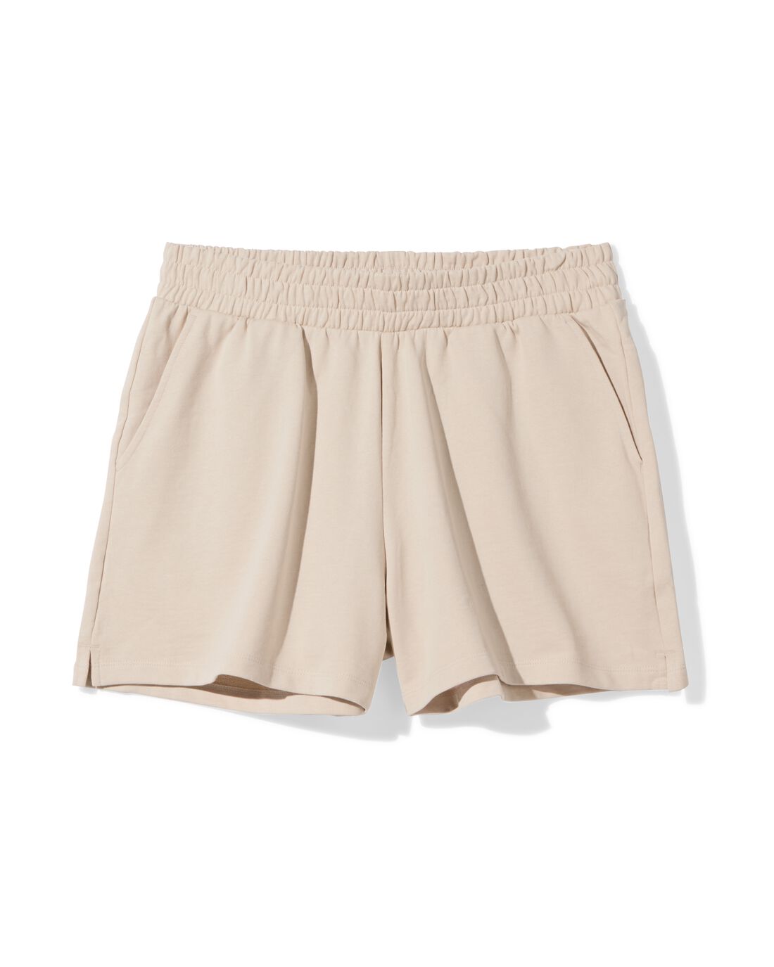 HEMA Dames Sweatshort Creme (creme)