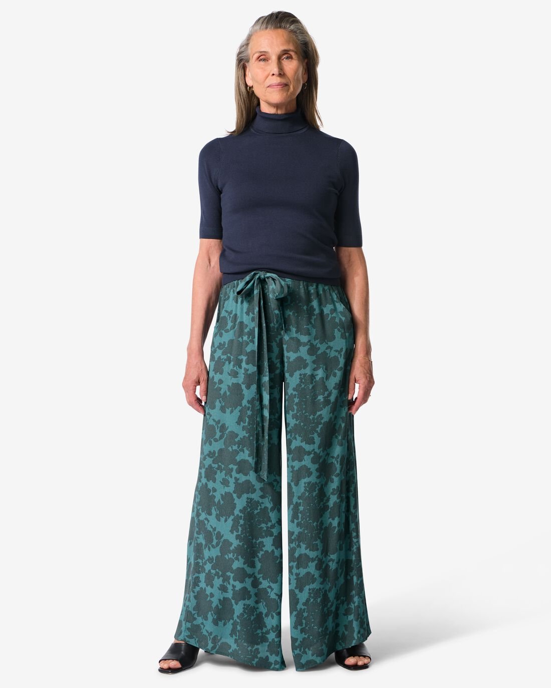 Damesbroek Remmy Wide Leg Bloemen