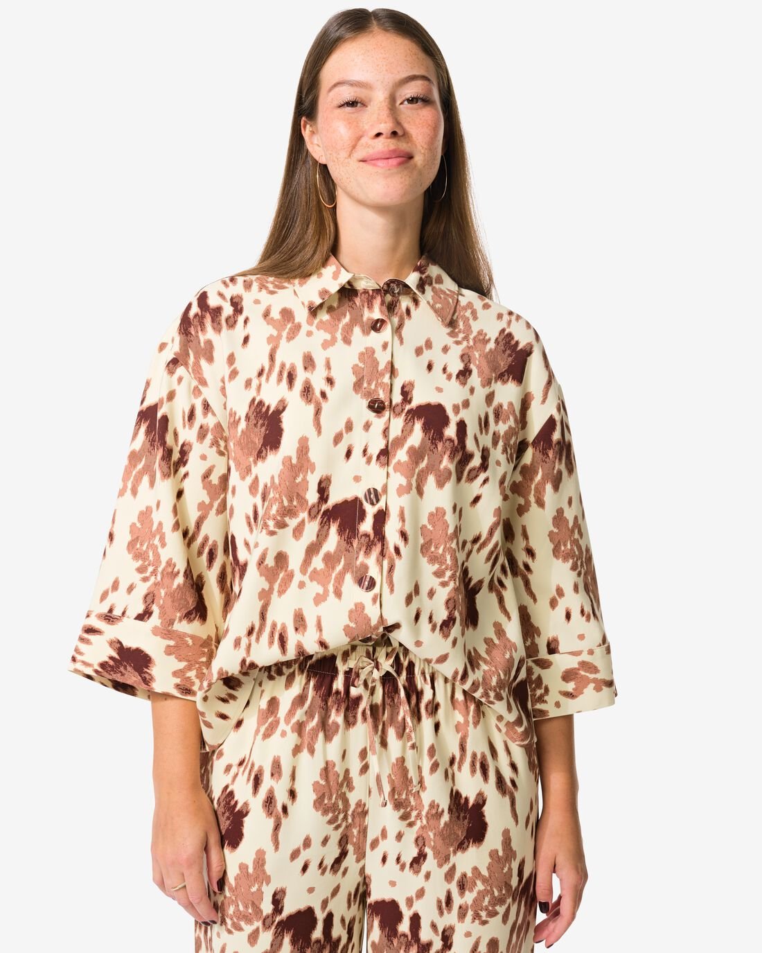 Damesblouse Dora Boxy Koe