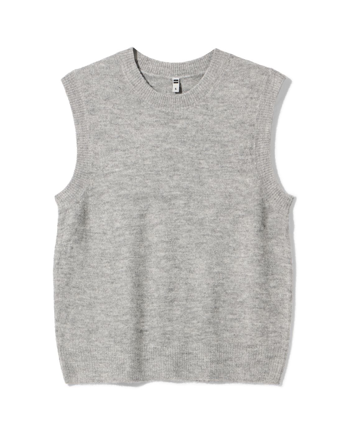 HEMA Damesspencer Rolly Rib Lichtgrijs (lichtgrijs)