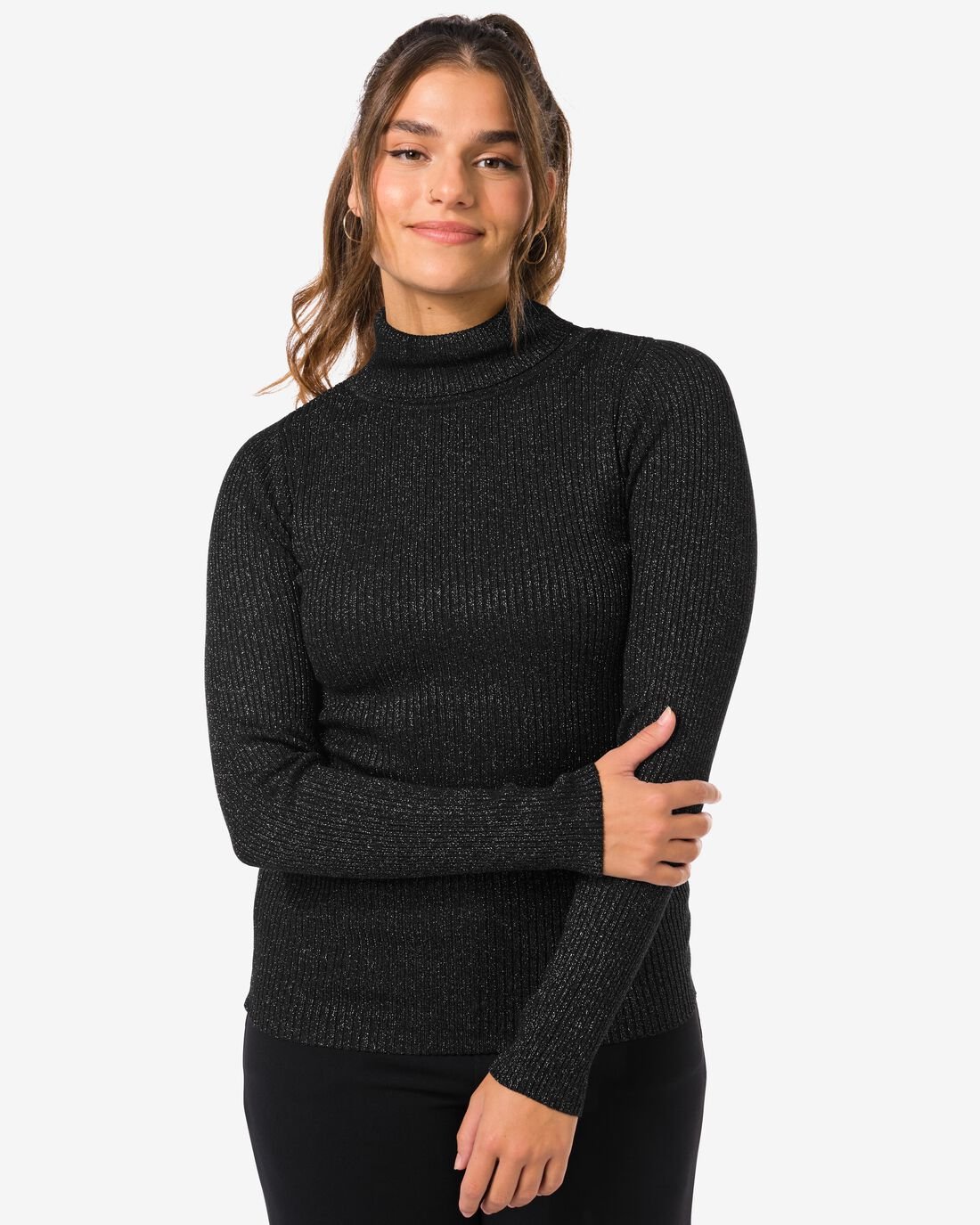 Dames Coltrui Nova Met Ribbels En Glitters