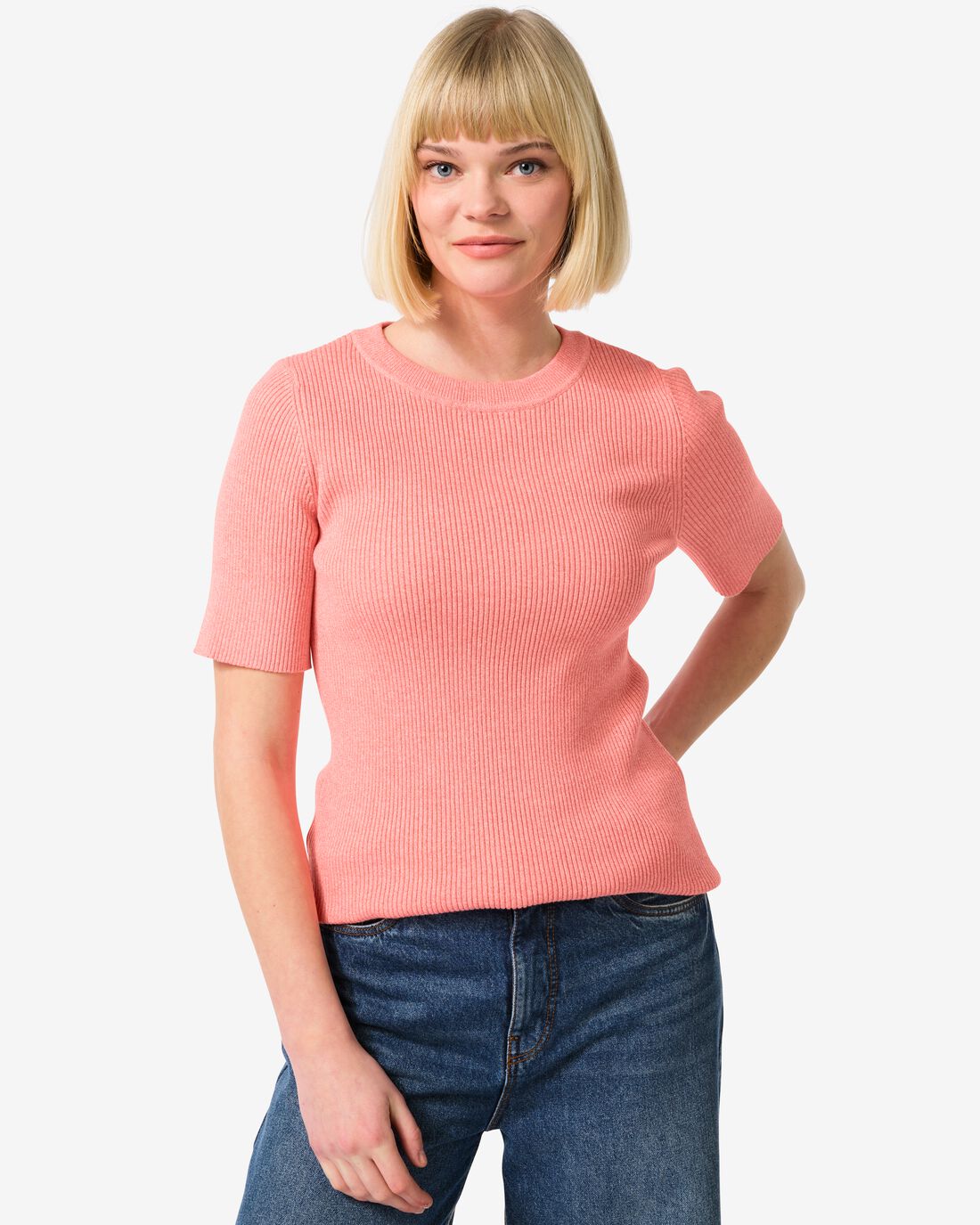 Dames Trui Louisa Lichtoranje