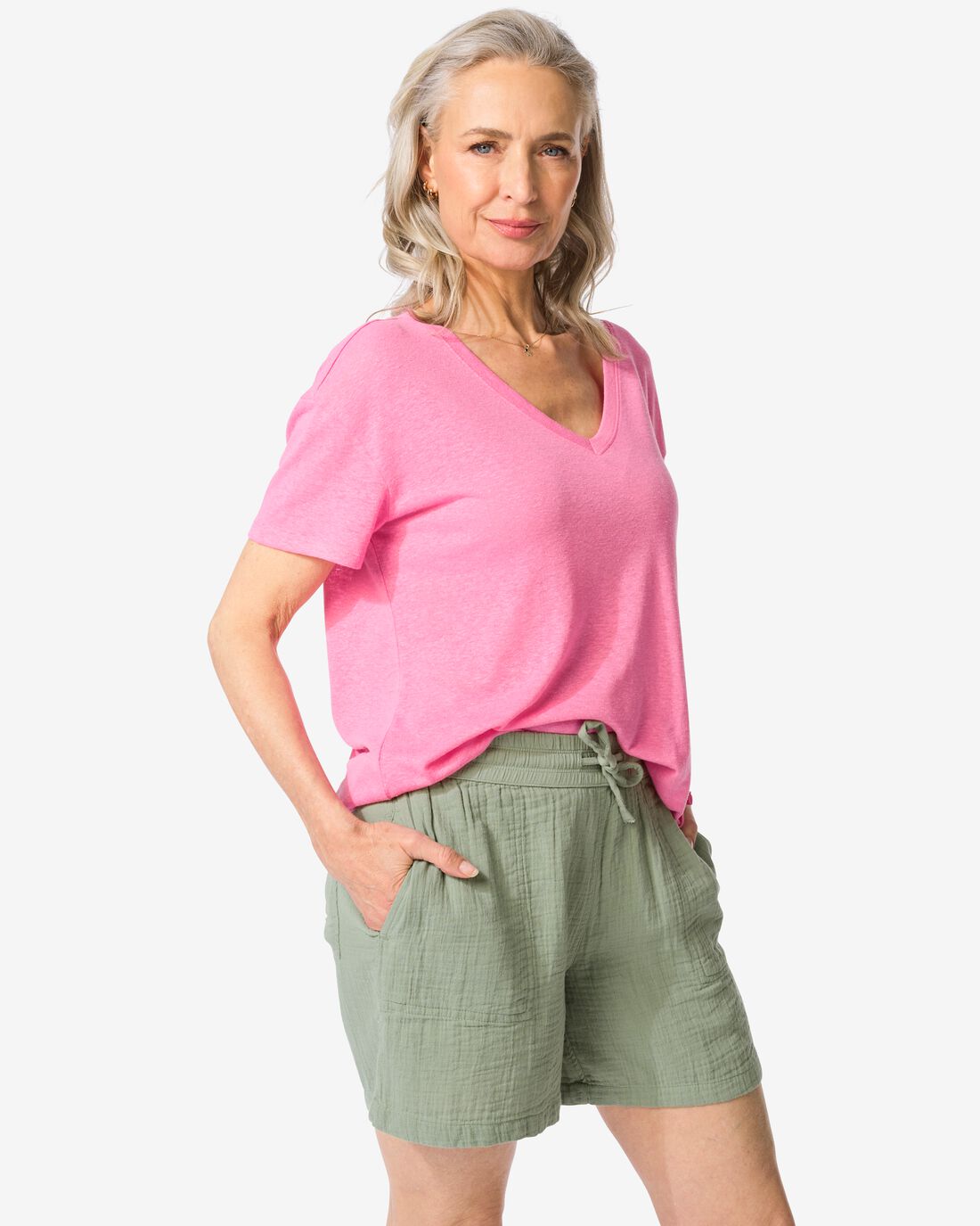 HEMA Dames Korte Broek Kai Groen (groen)