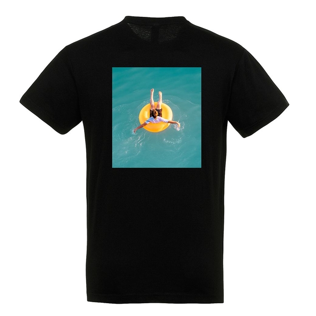 HEMA Heren t-shirt met foto - zwart
