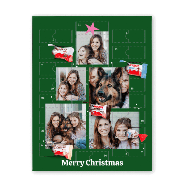 HEMA Adventskalender kinder chocolade