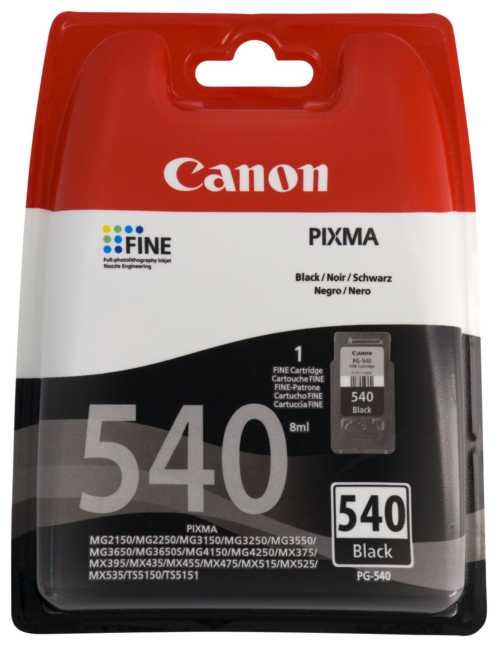 HEMA Cartridge Canon PG-540 Zwart
