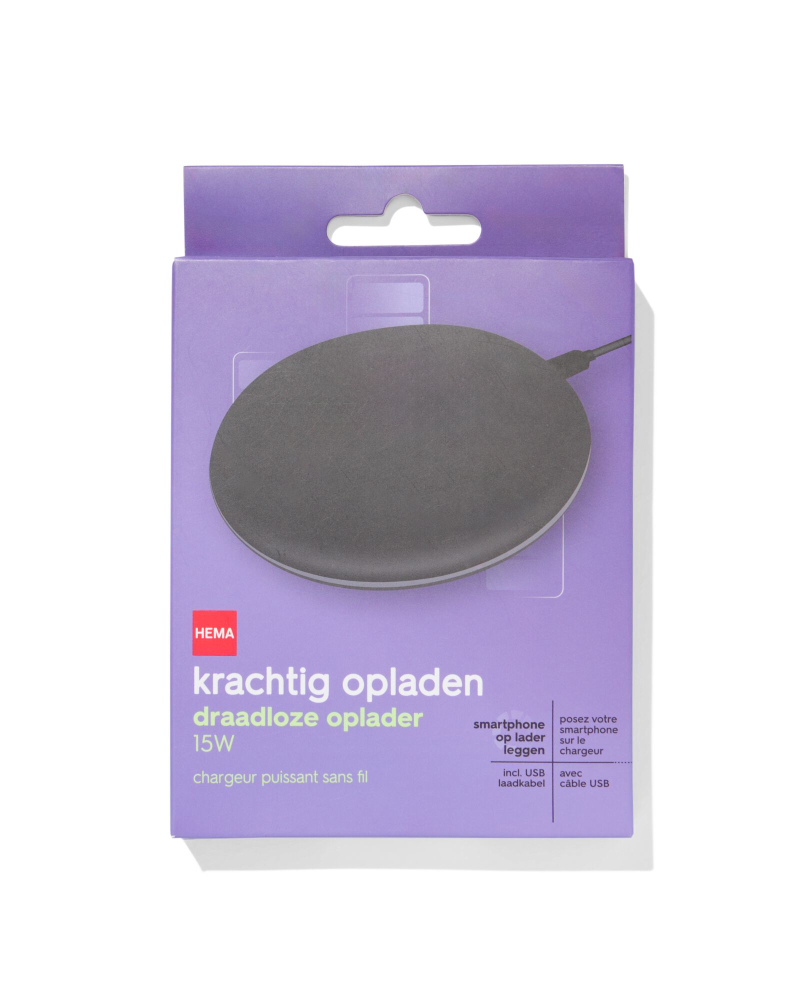 HEMA Draadloze Oplader Rond