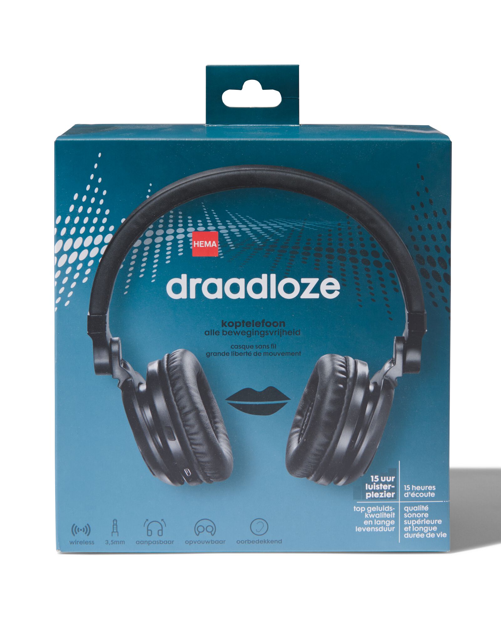 HEMA Draadloze Koptelefoon Zwart