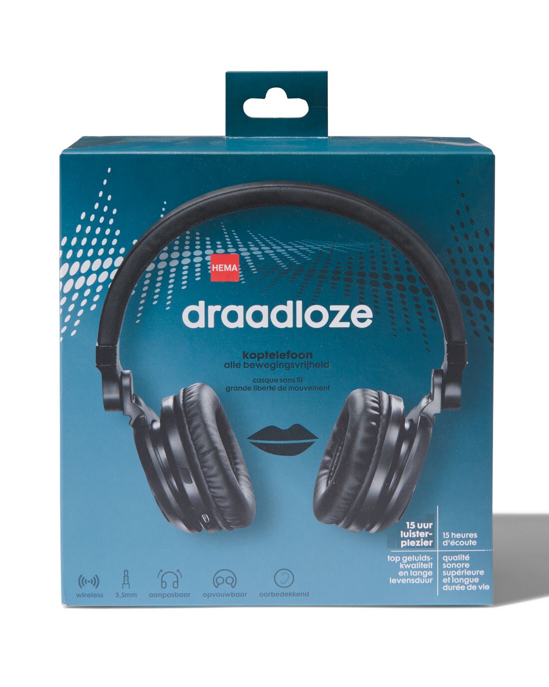 HEMA Draadloze Koptelefoon Zwart