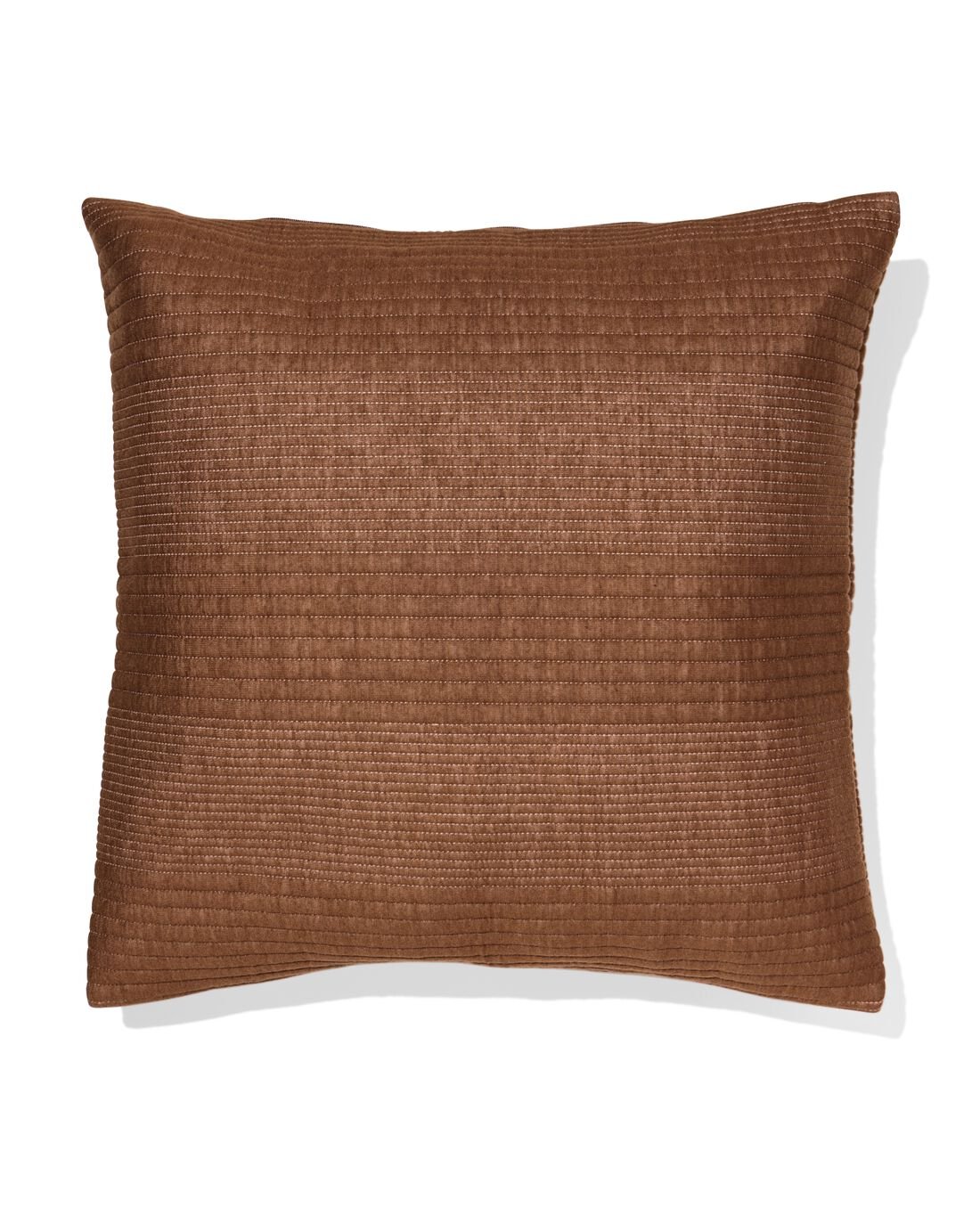 HEMA HEMA Kussenhoes 50x50cm Jersey Bruin (bruin)