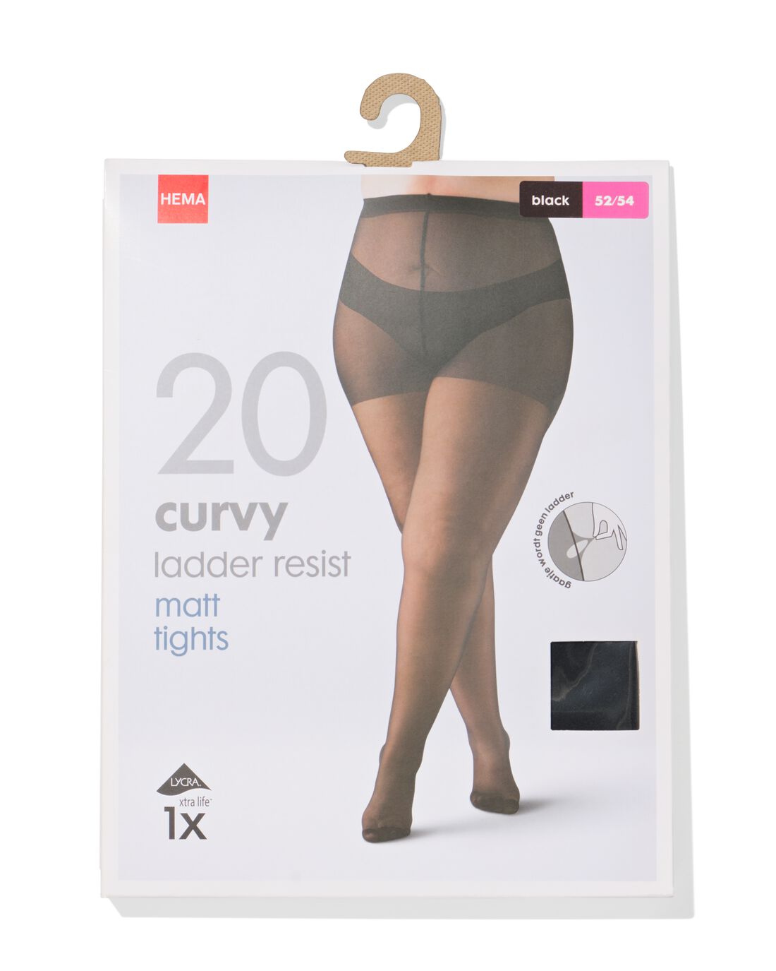 HEMA Panty 20denier Curvy Anti-ladder