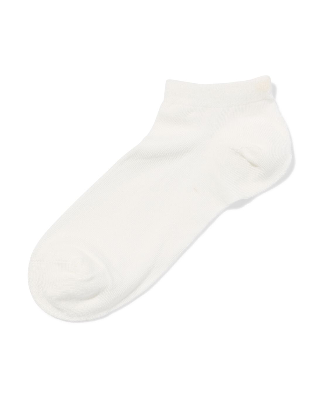 HEMA Heren Enkelsokken Bamboe Wit (wit)