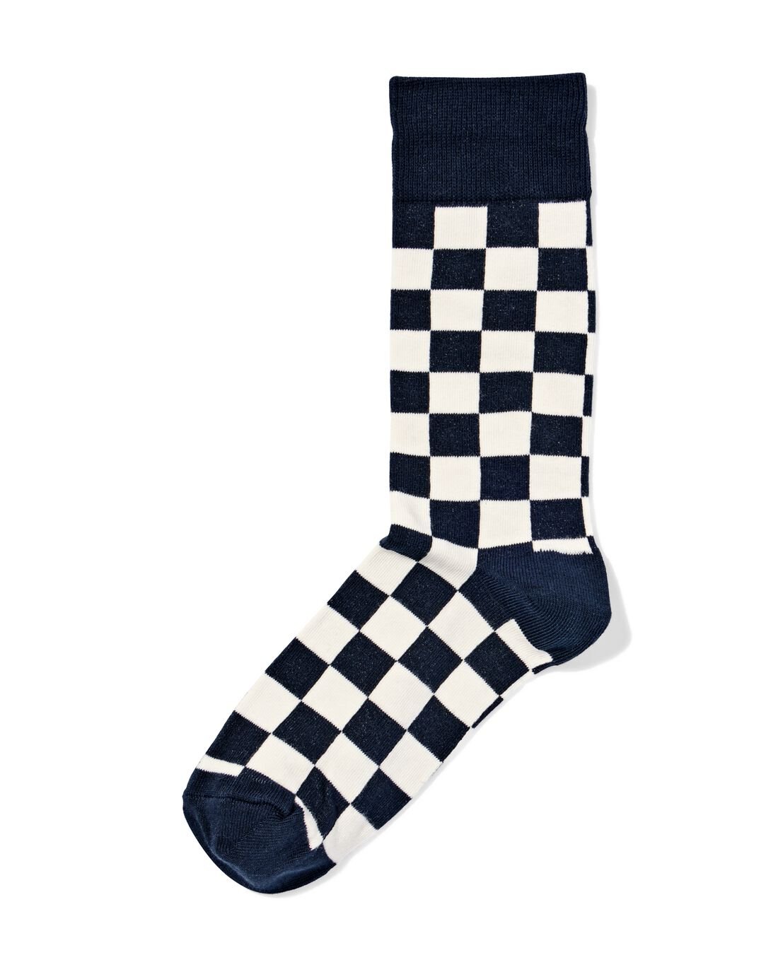 HEMA HEMA Herensokken Ruiten Donkerblauw (donkerblauw)