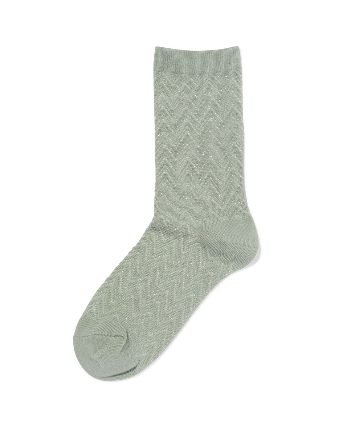 Damessokken Zigzag Glitter