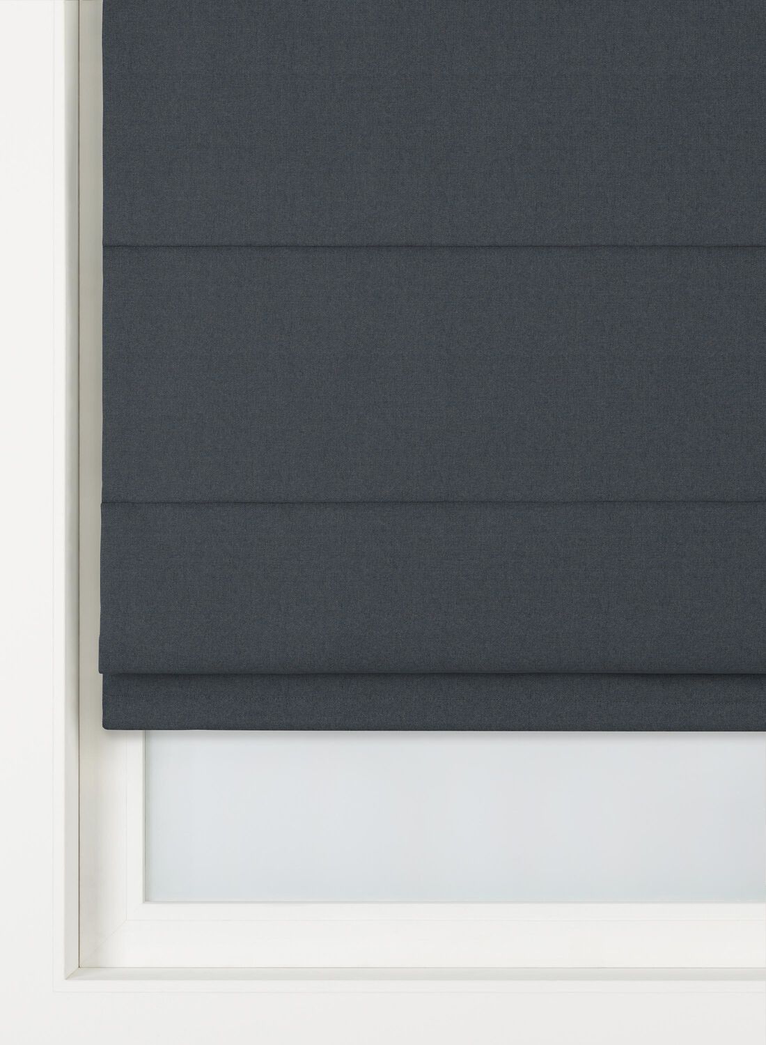 HEMA Vouwgordijn Vorden Lichtdoorlatend Blauw (blauw)