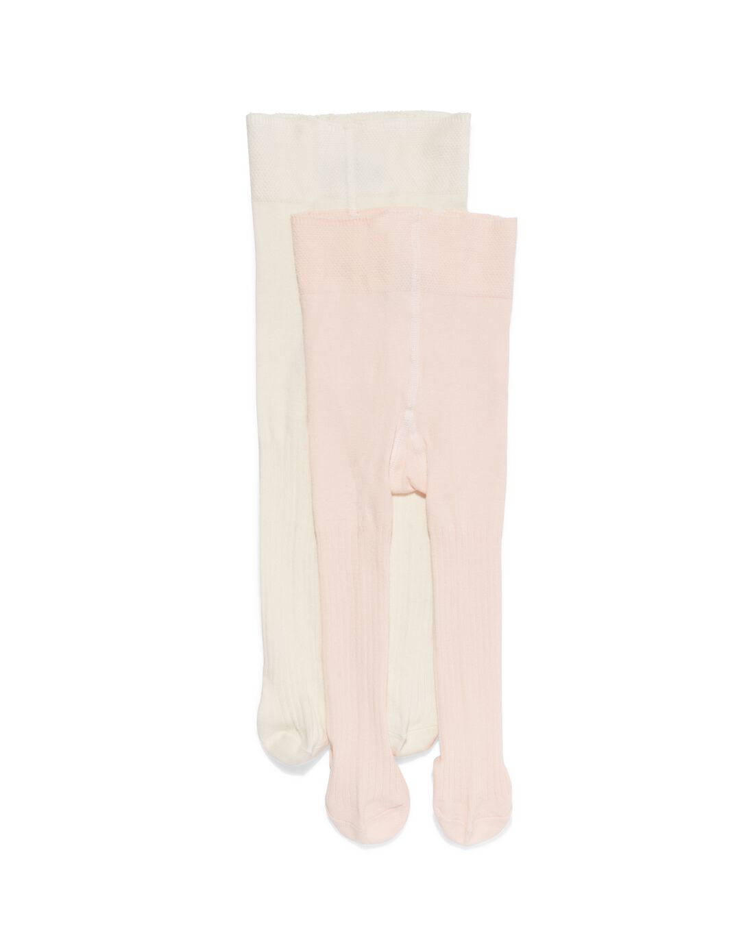 HEMA HEMA Babymaillots Rib - 2 Stuks Lichtroze (lichtroze)
