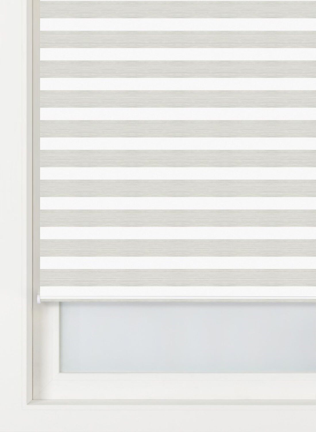 HEMA Duo Rolgordijn Structuur Lichtdoorlatend Ecru (ecru)