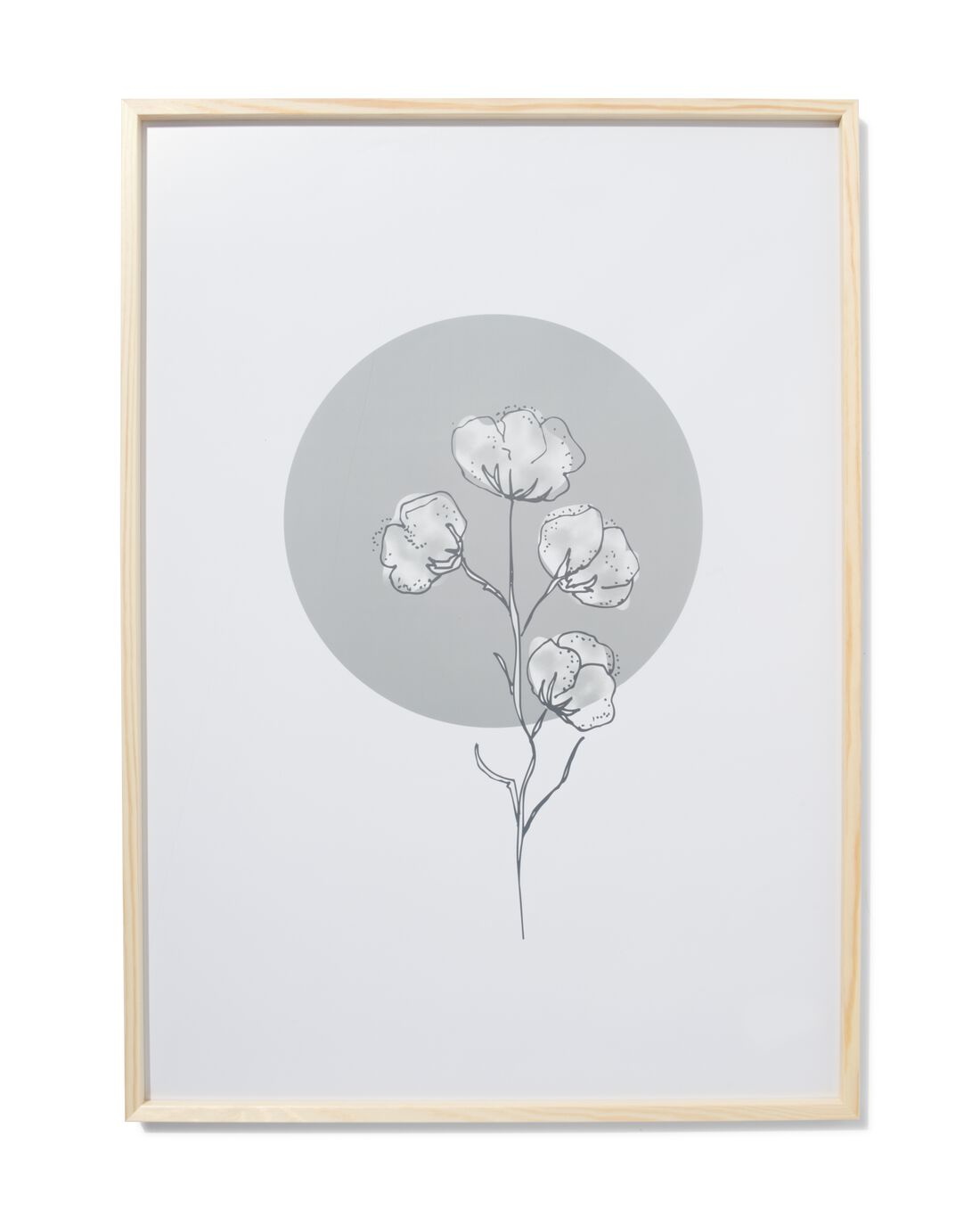 HEMA Fotolijst 50x70cm Massief Hout Natuurkleur (hout)