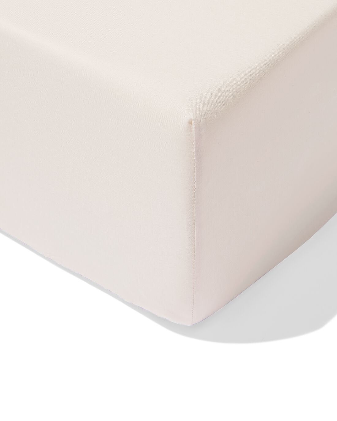 051 Hoeslaken 140x200cm Zacht Katoen Beige (beige)