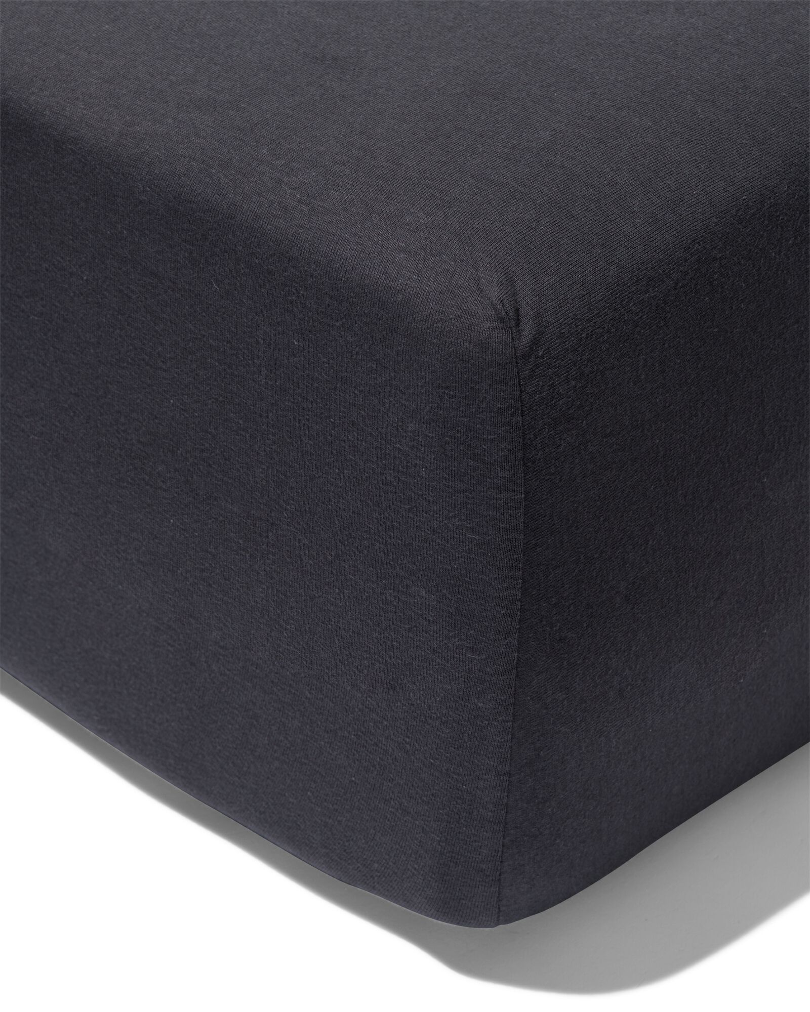 HEMA Boxspring Hoeslaken 80x200cm Jersey Donkergrijs (donkergrijs)