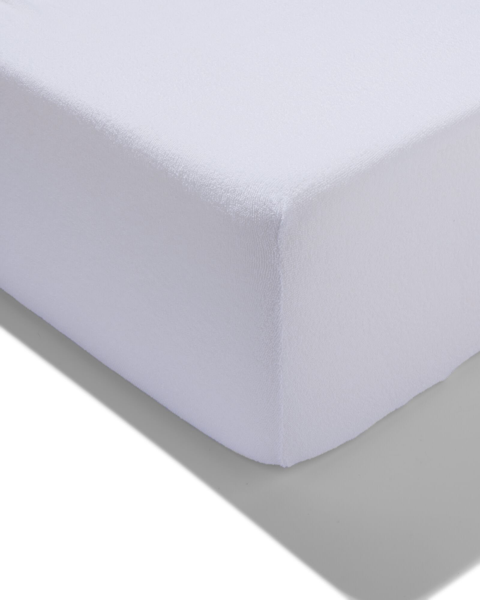 HEMA Hoeslaken Matrasbeschermer Molton Waterdicht 90x200cm (wit)