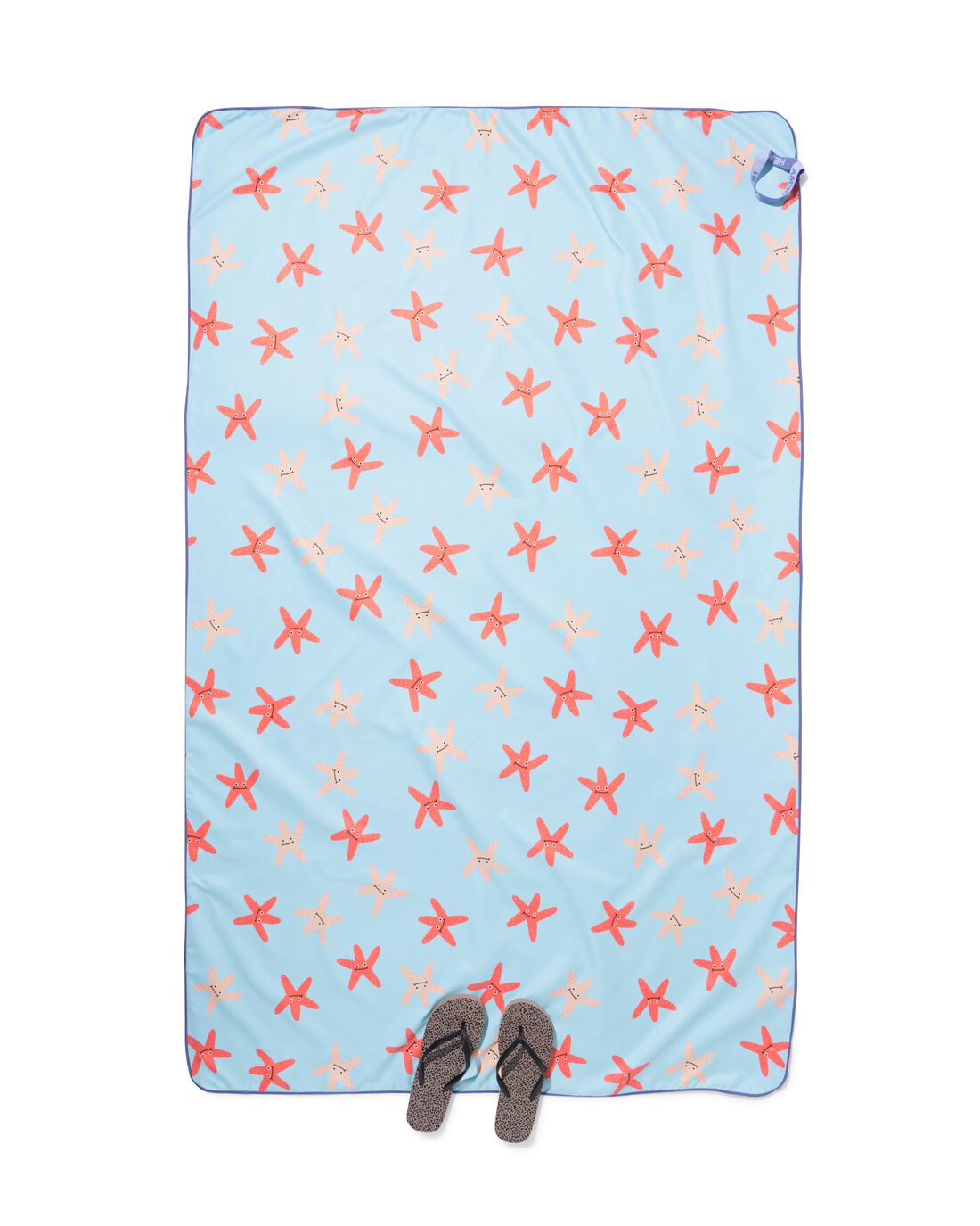 HEMA Microvezel Handdoek 110x175cm Zeester