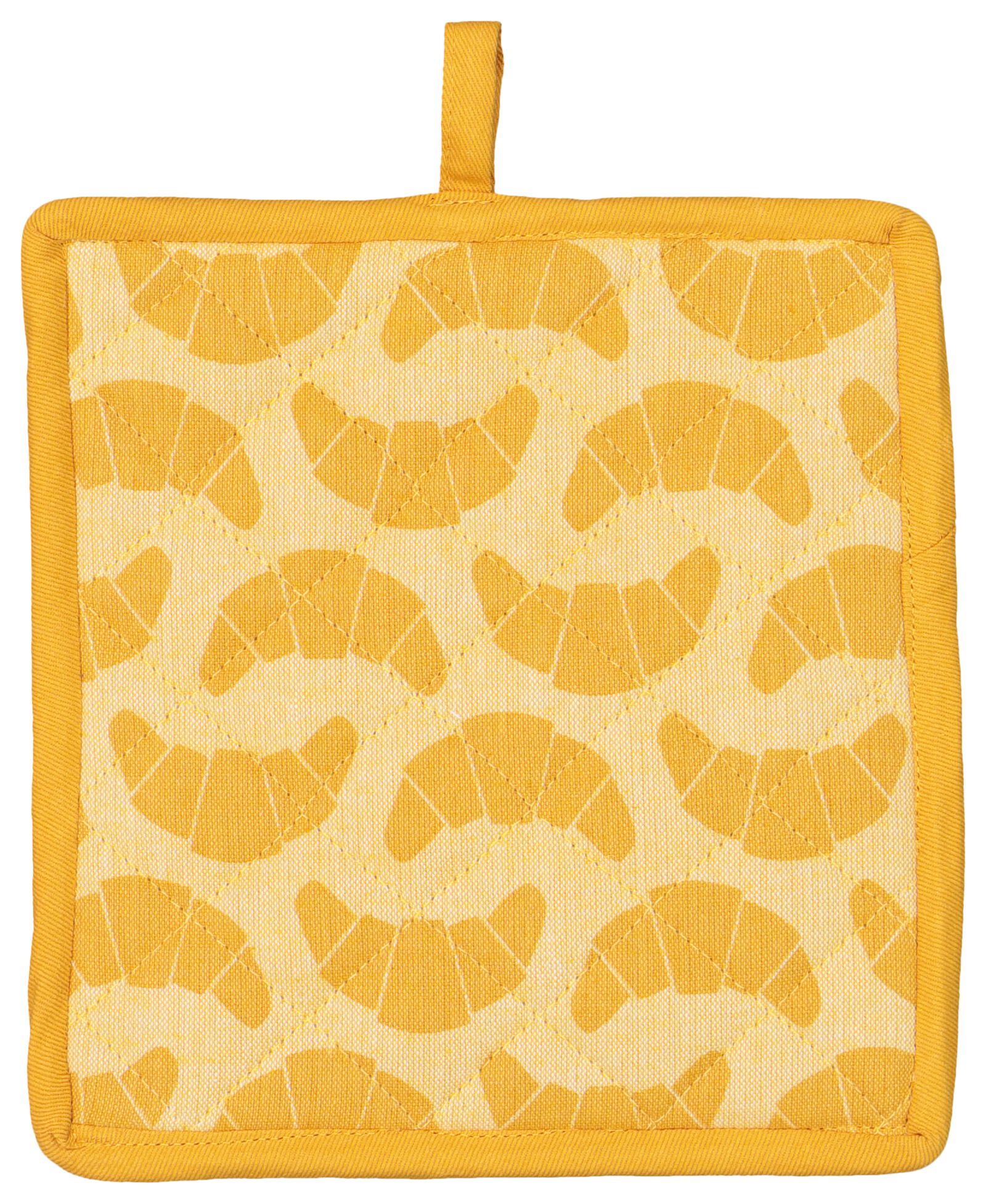 HEMA Pannenlap - 21 X 21 - Katoen - Okergeel Croissant (okergeel)