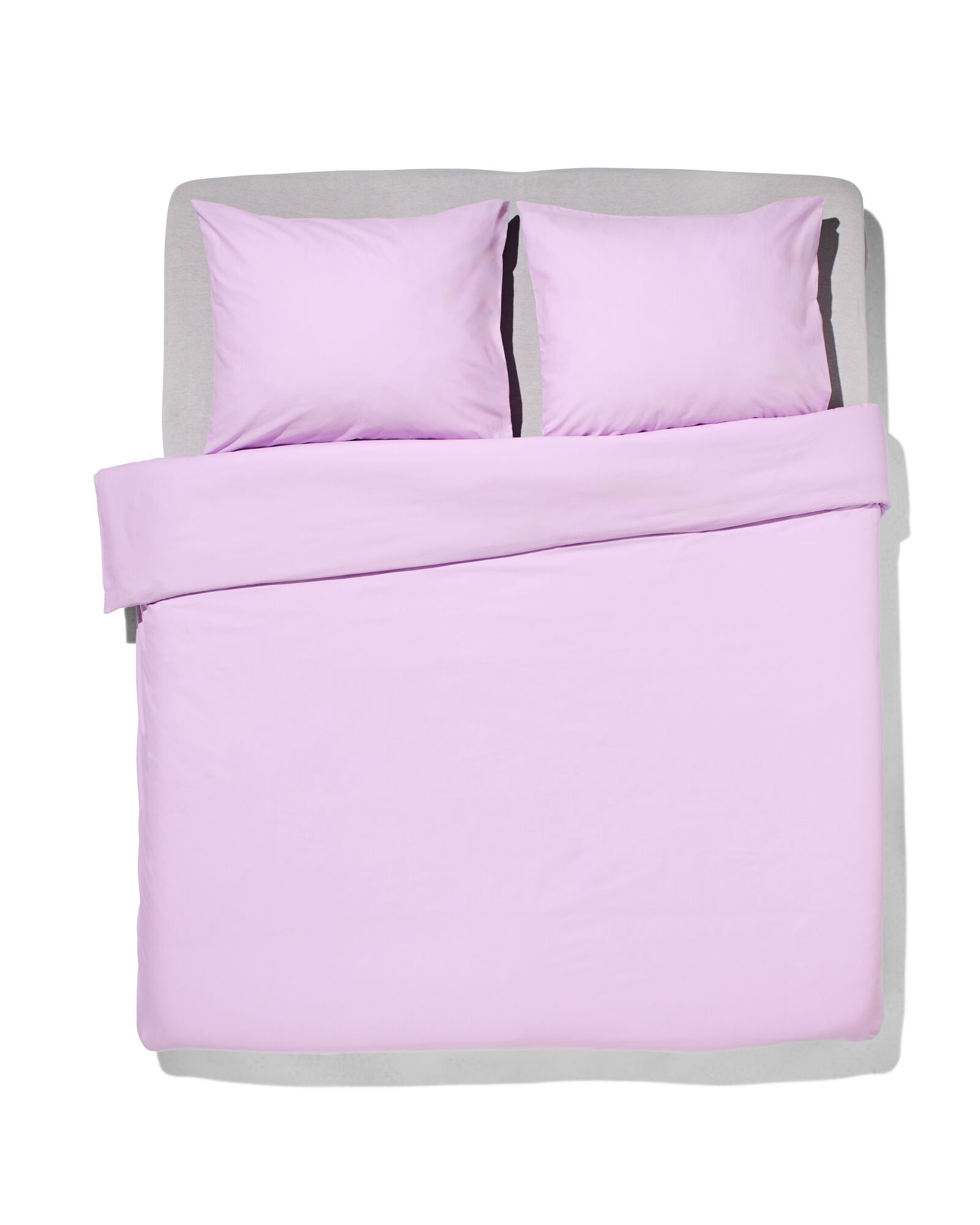 HEMA Dekbedovertrek 240x200/220cm Zacht Katoen Lila (lila)