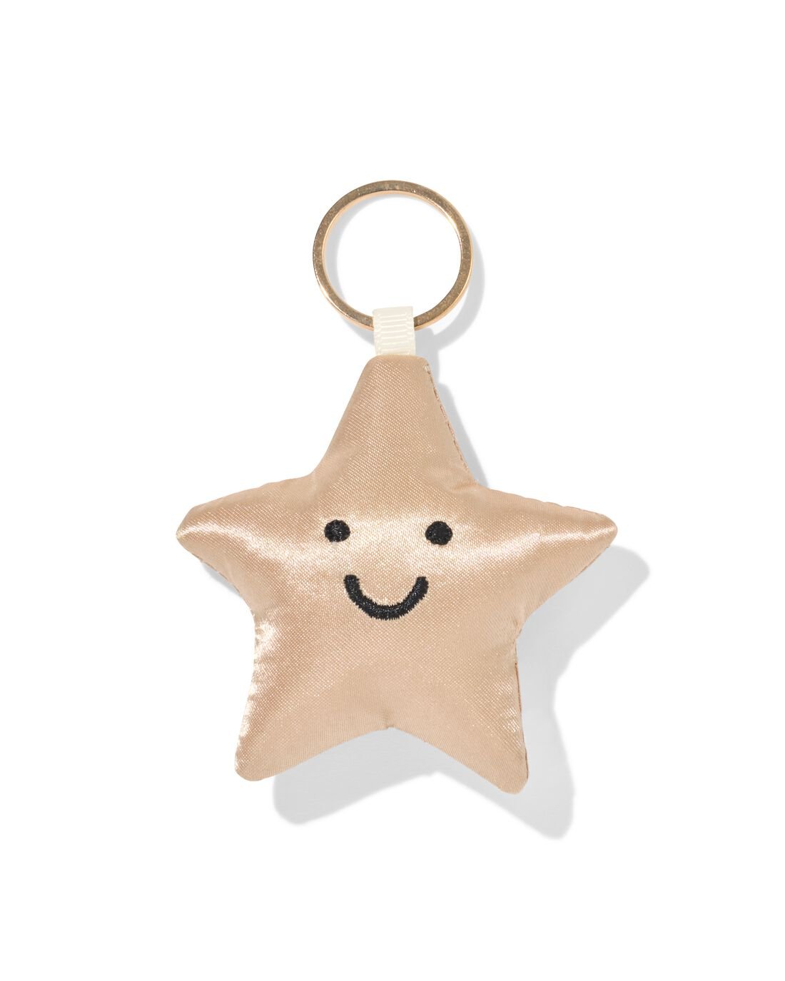 Sleutelhanger 7x6cm Ster Met Gezichtje