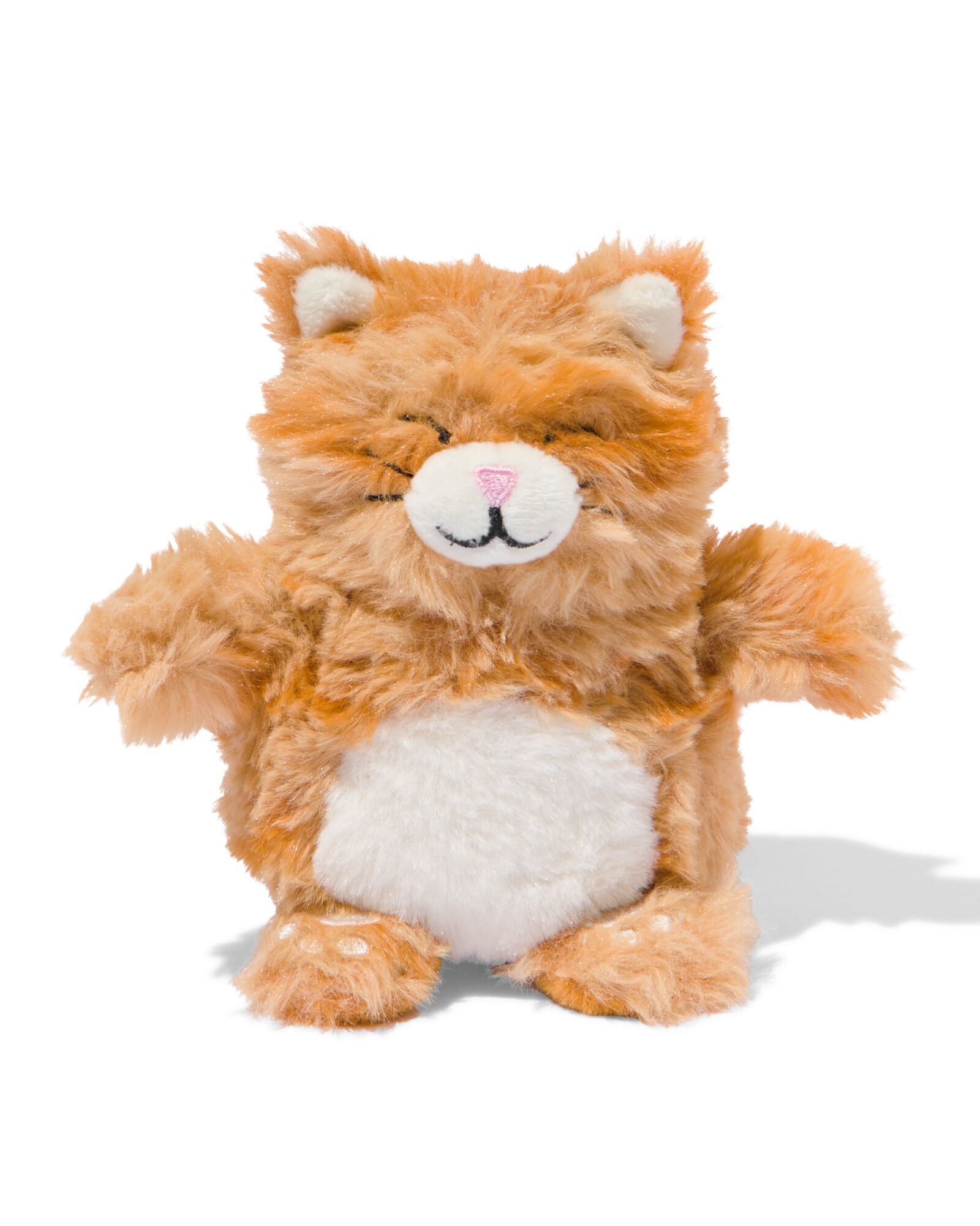 HEMA Omkeerbare Knuffel 16cm Kat-leeuw