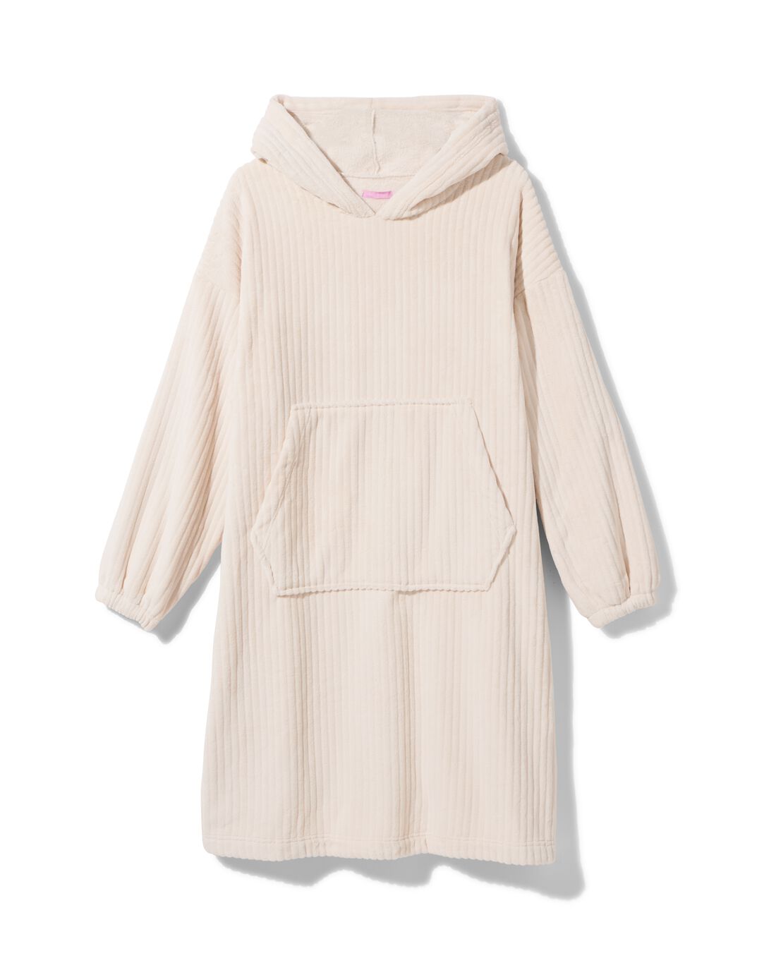 Dames Snuggle Hoodie Teddy Crème